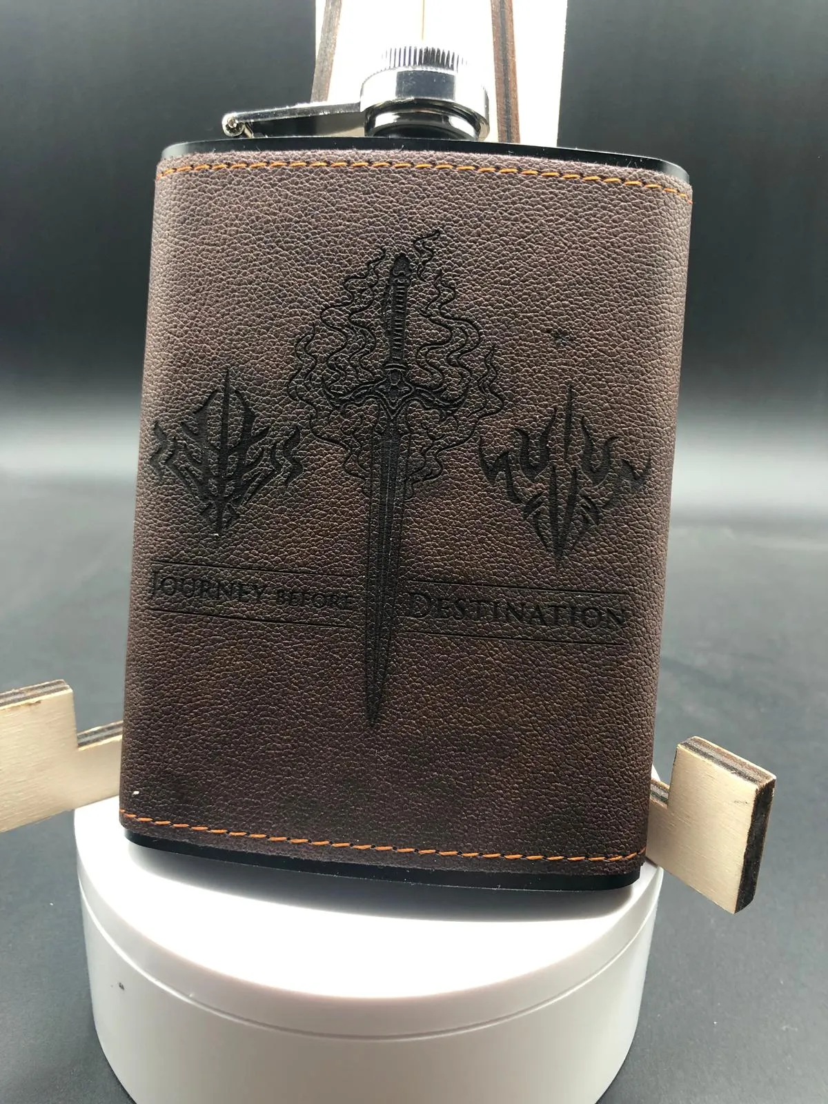 Leather Flask 