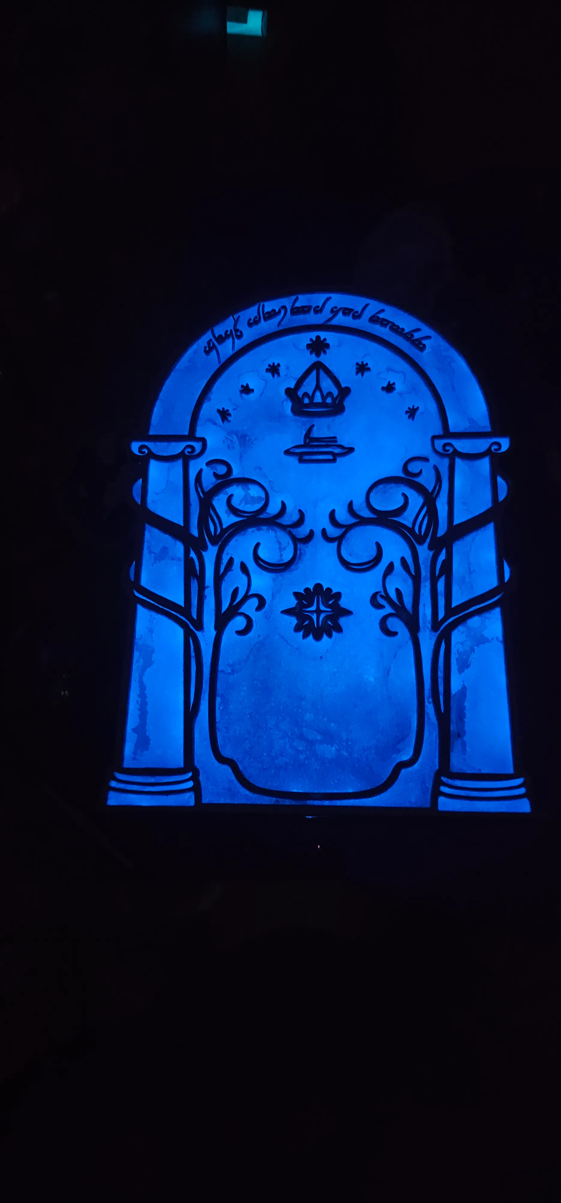 LOTR Glow in the dark Signs