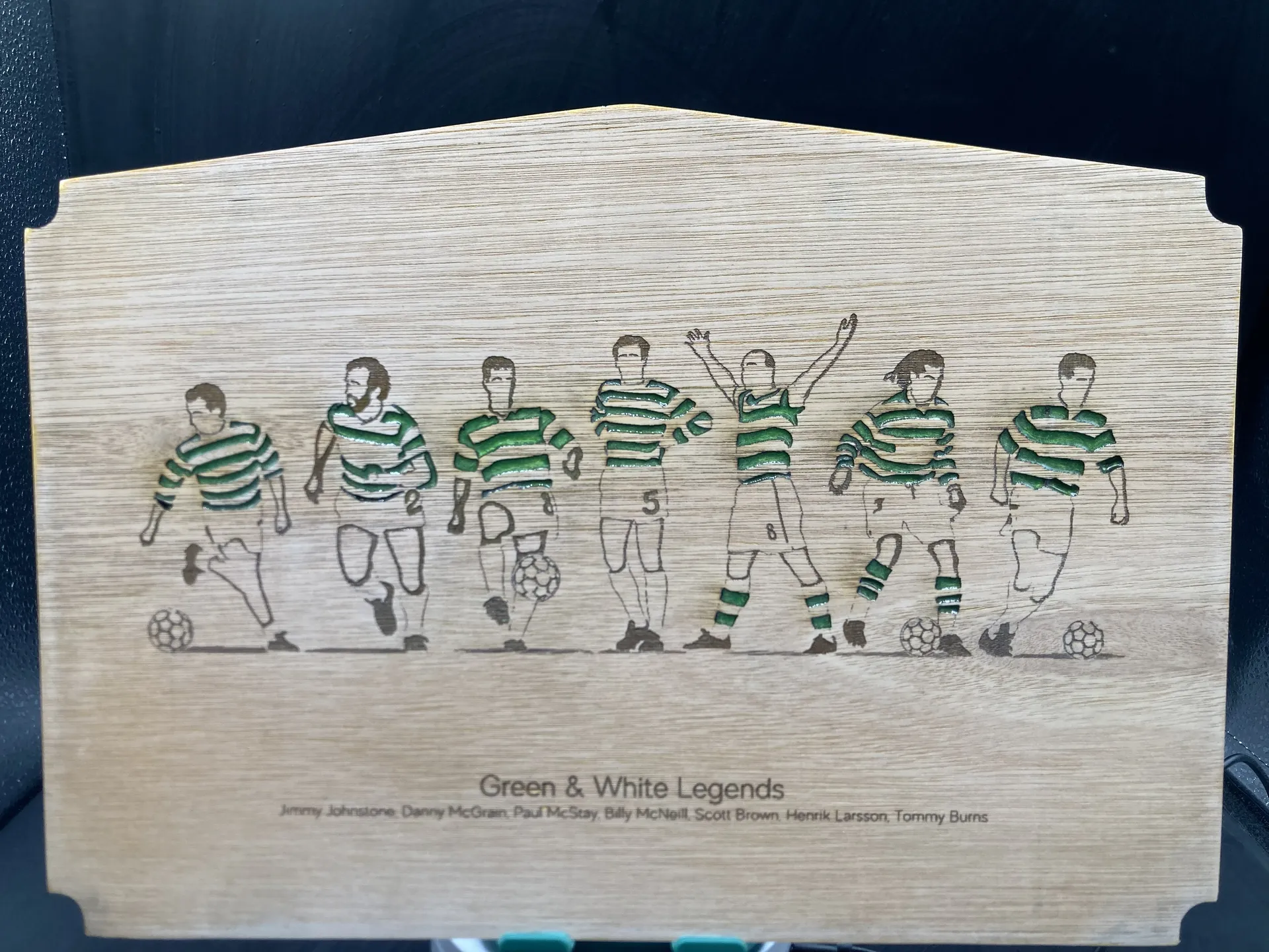 Green and White Legends