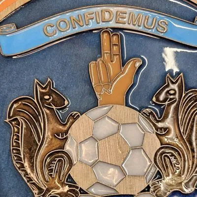 Kilmarnock F.C. Handcrafted Wooden and Resin Crest - Image 5