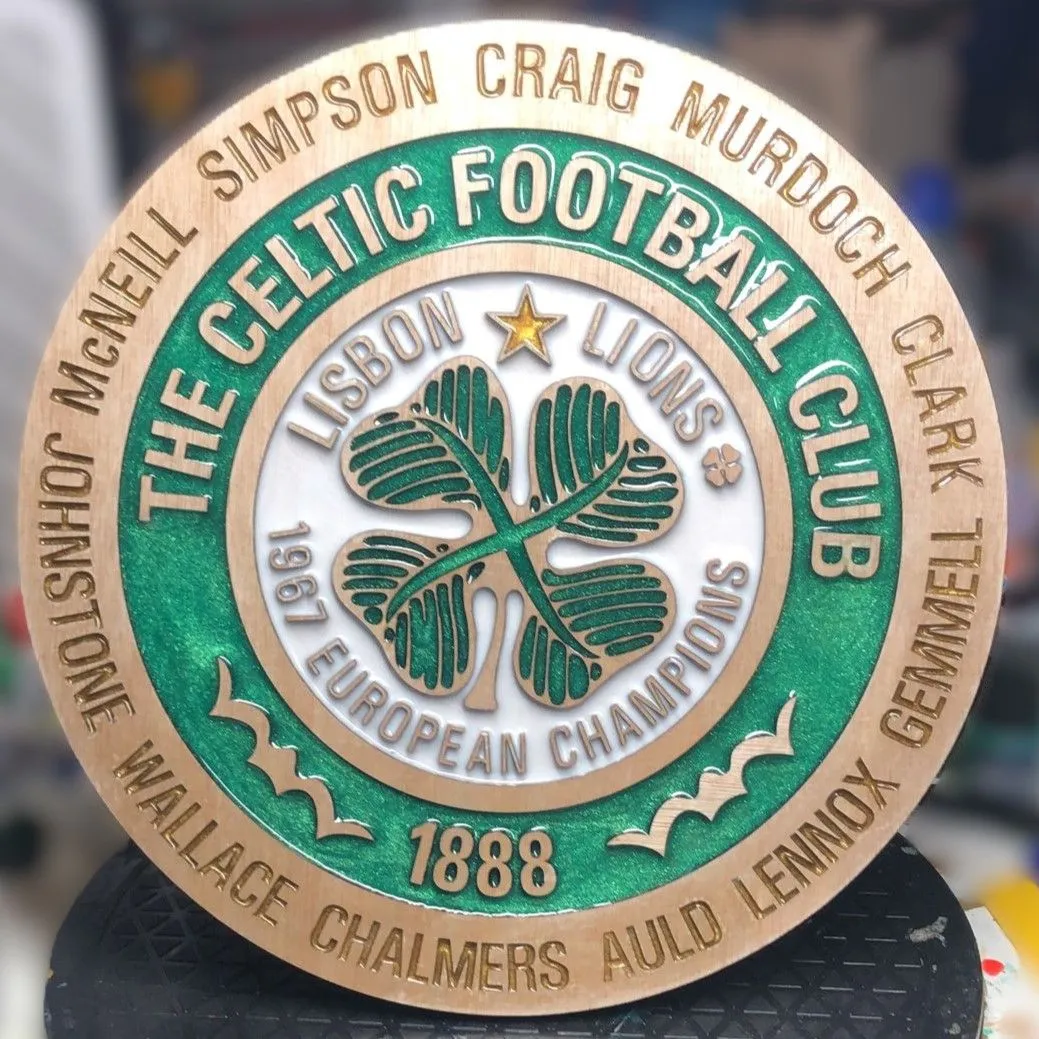 Inspired By Celtic F.C. Lisbon Lions Commemorative Crest