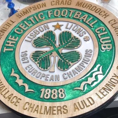 Celtic F.C. Lisbon Lions Commemorative Crest - Image 3