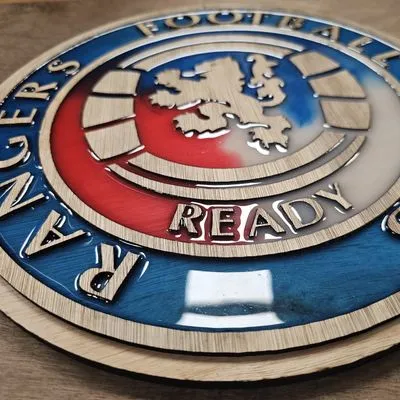 Glasgow Rangers Football Club Historic Crest - Image 6