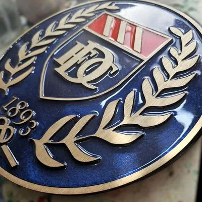 Dundee F.C. Handcrafted Wooden and Resin Crest - Image 5