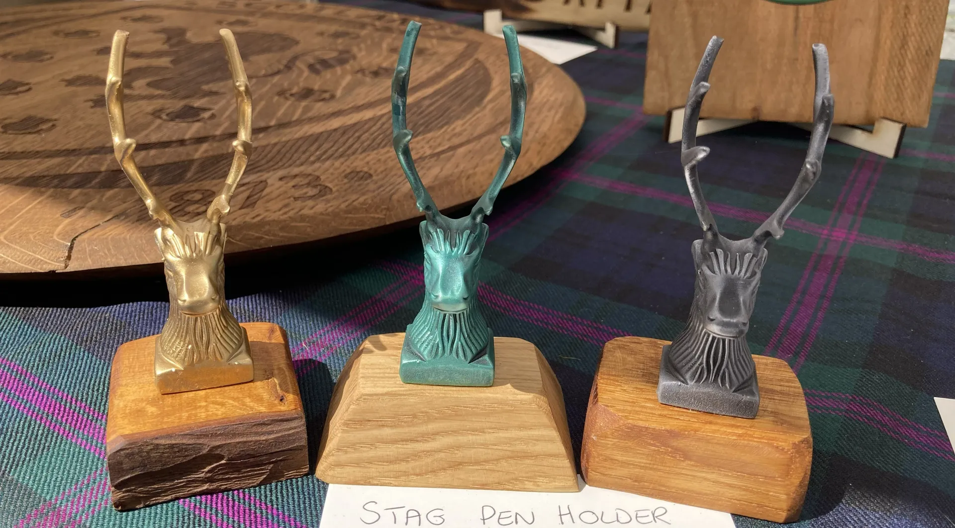 Stag Pen Holders